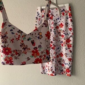 Express Two Piece Skirt Set